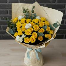 Букет цветов из:  Розы в Сигаево