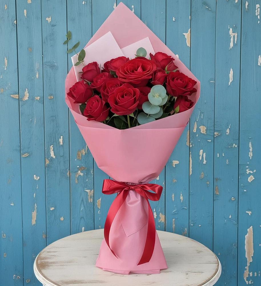 Букет цветов из: Розы в Сигаево