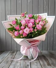 Букет Розовый кустик в Сигаево