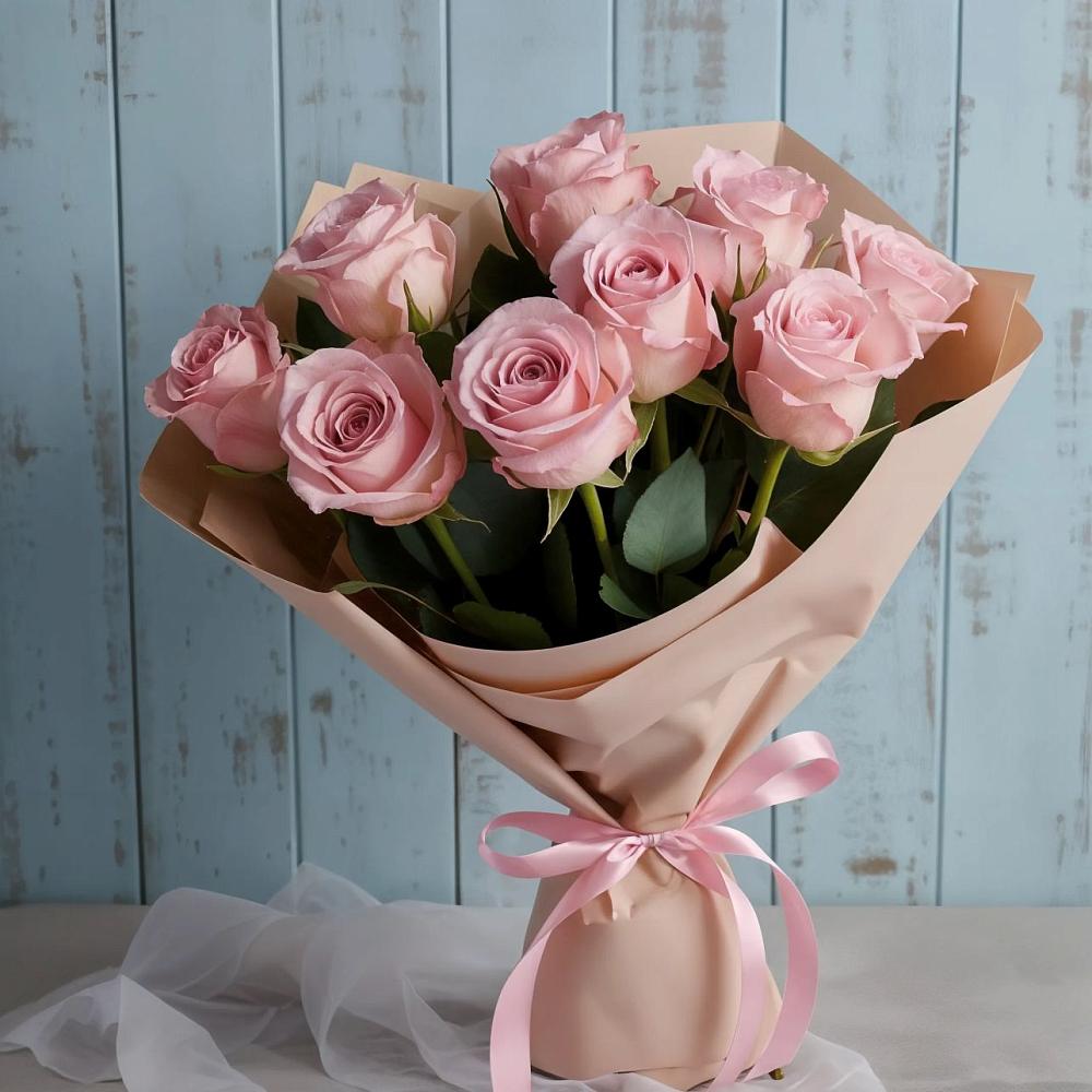 Букет цветов из: Розы в Сигаево