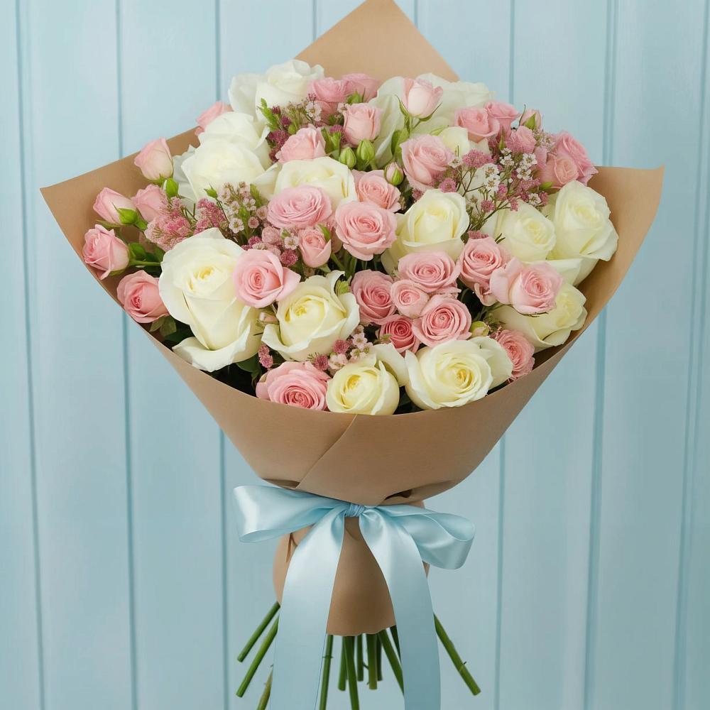 Букет цветов из: Розы в Сигаево