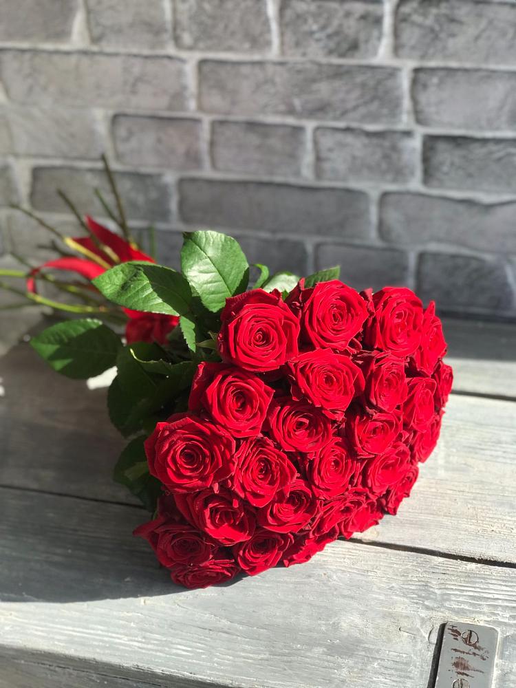 Букет Красные розы Фридом в Сигаево