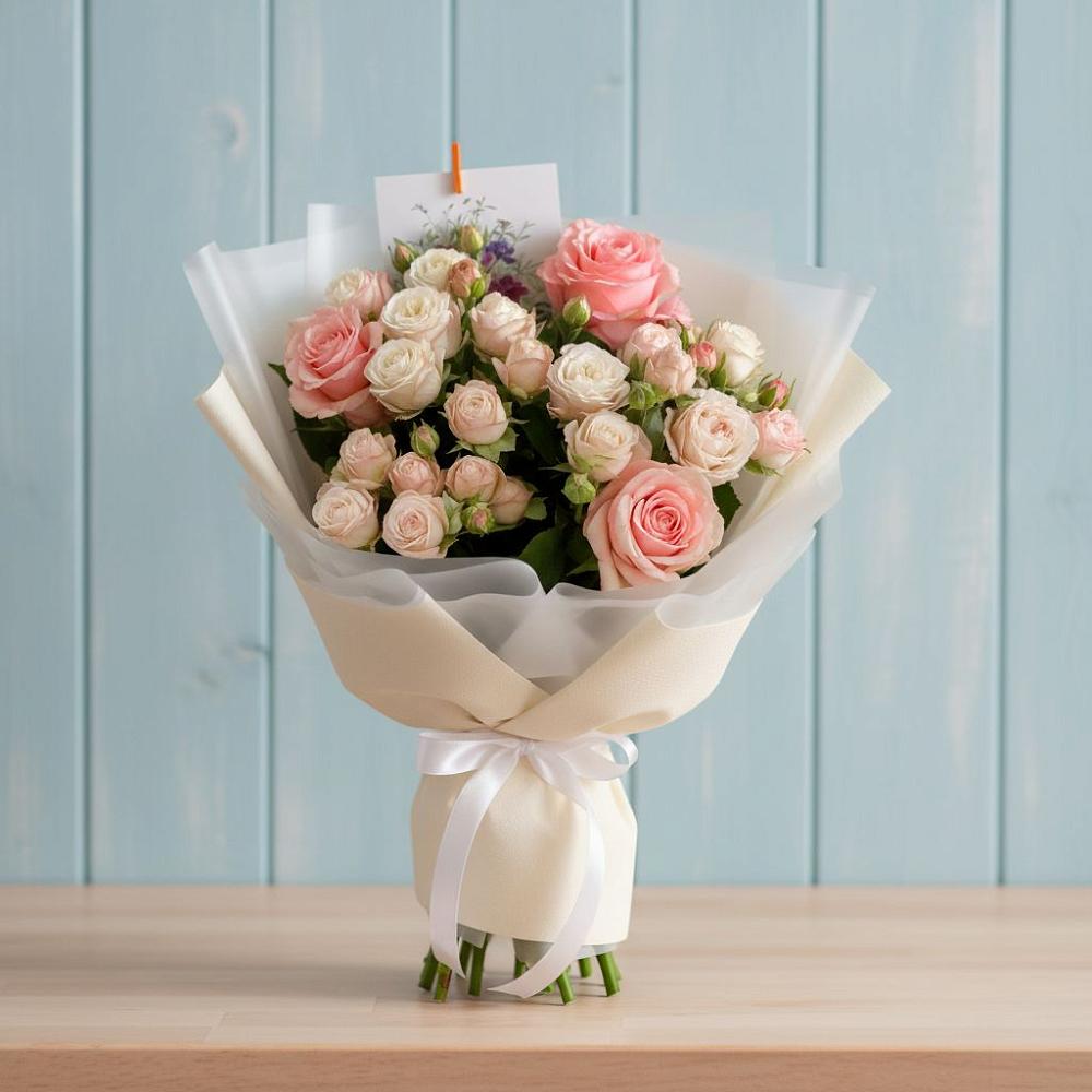 Букет цветов из: Розы в Сигаево