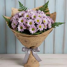 Букет цветов из:  Хризантемы в Сигаево