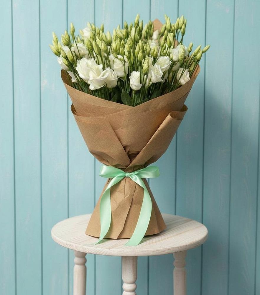 Букет цветов из: Лизиантусы в Сигаево