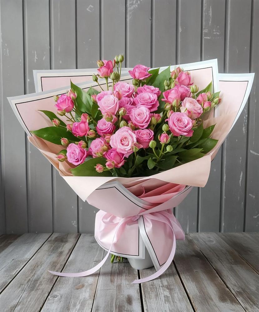 Букет Розовый кустик в Сигаево