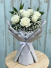 Букет цветов из:  Розы в Сигаево