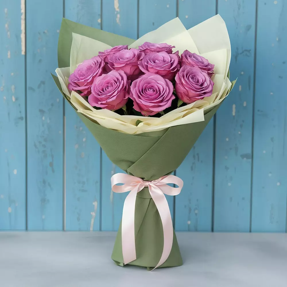 Букет Розы Фёрст Леди в Сигаево