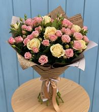 Букет цветов из:  Розы #REPLACE_PRED# Сигаево