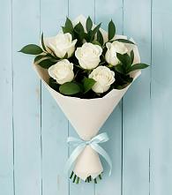 Букет цветов из:  Розы в Сигаево