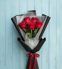 Букет цветов из:  Розы в Сигаево