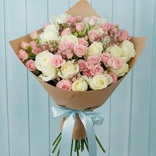 Букет цветов из:  Розы #REPLACE_PRED# Сигаево